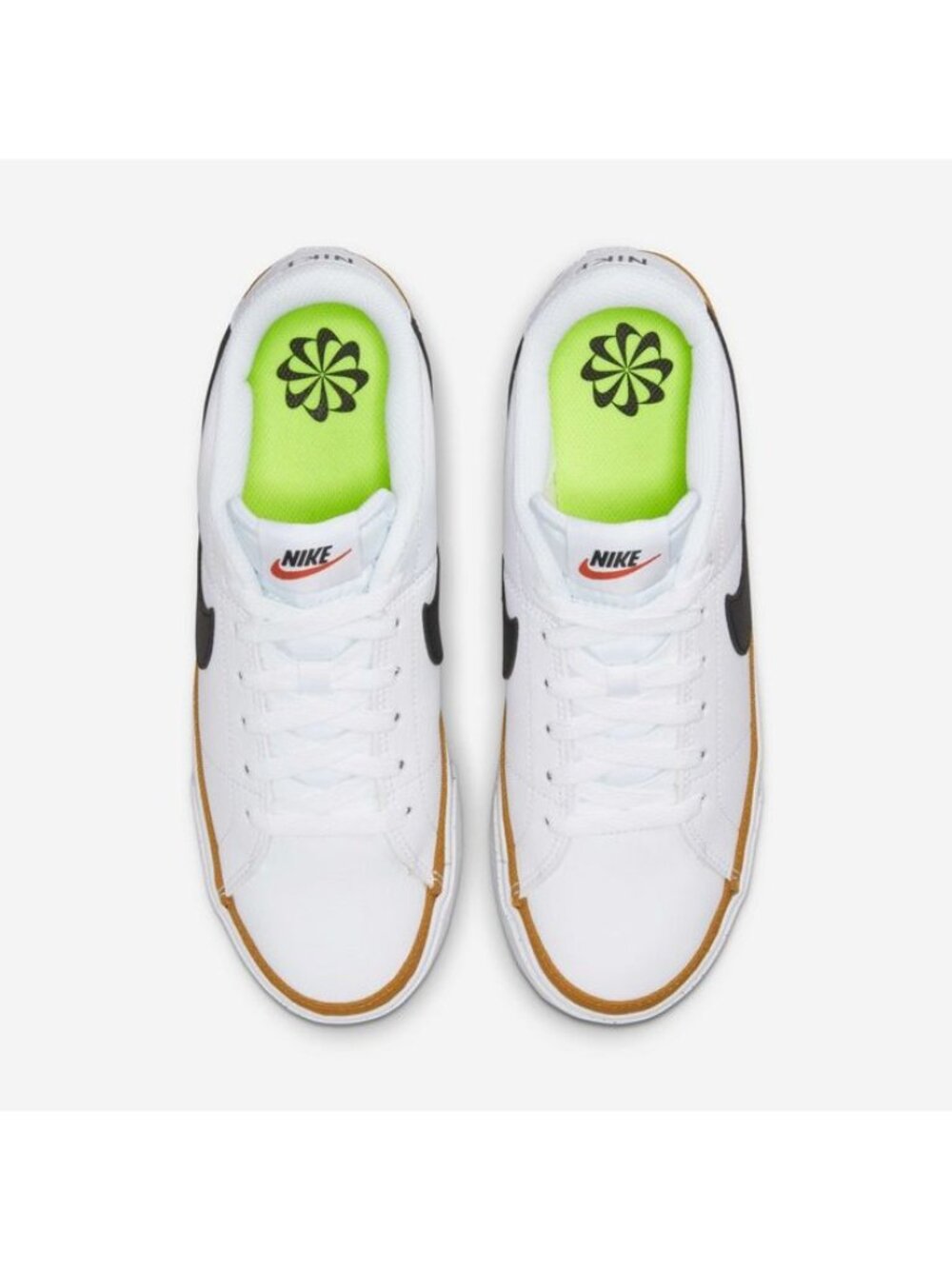 Nike Court Legacy Next Nature White Desert Ochre Mens Shoes Size 11.5 DH3162-100 - Picture 9 of 13